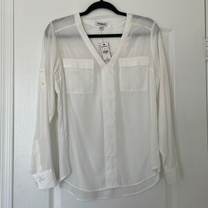 NWT Express White blouse